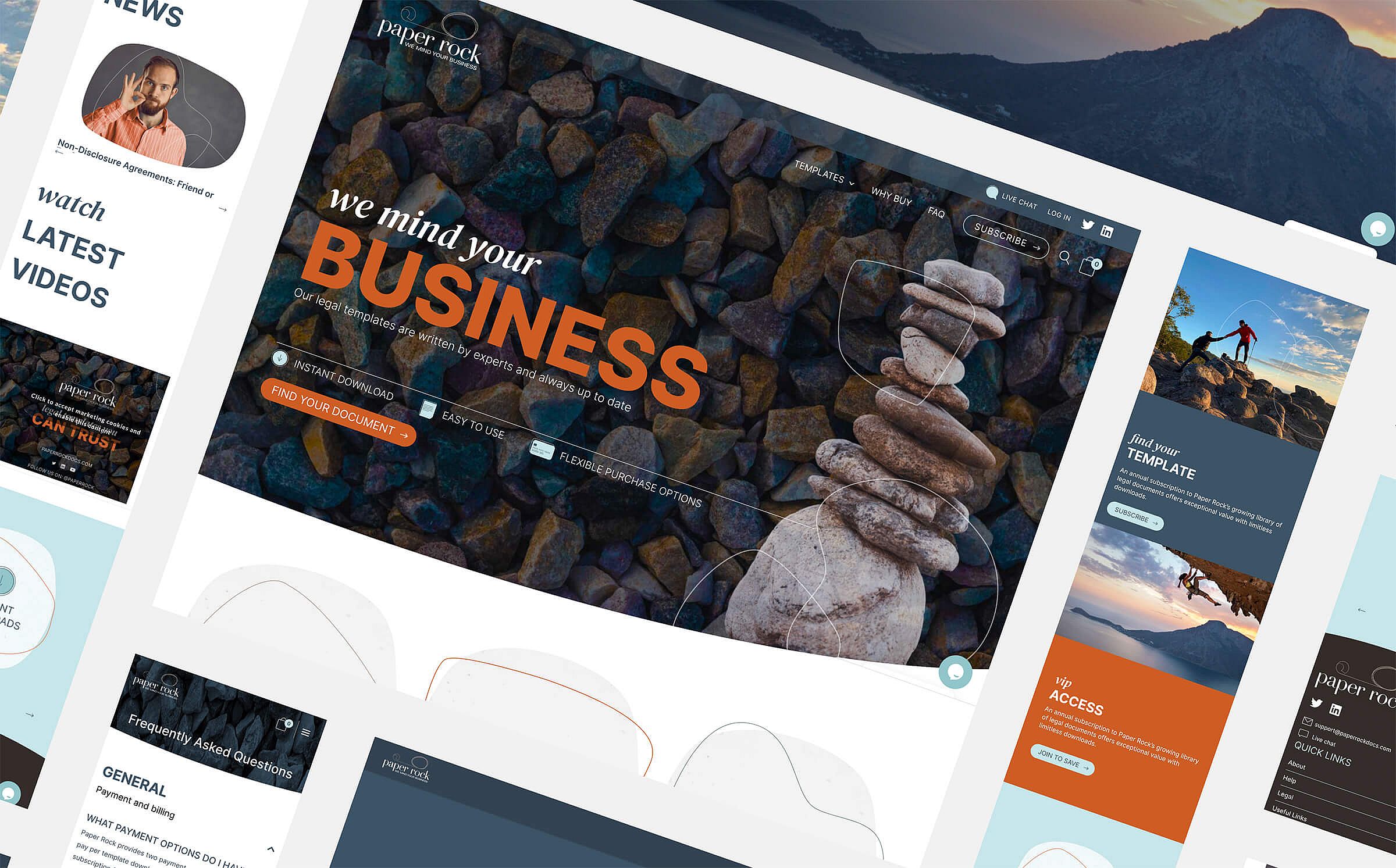 Paper rock docs - WooCommerce store