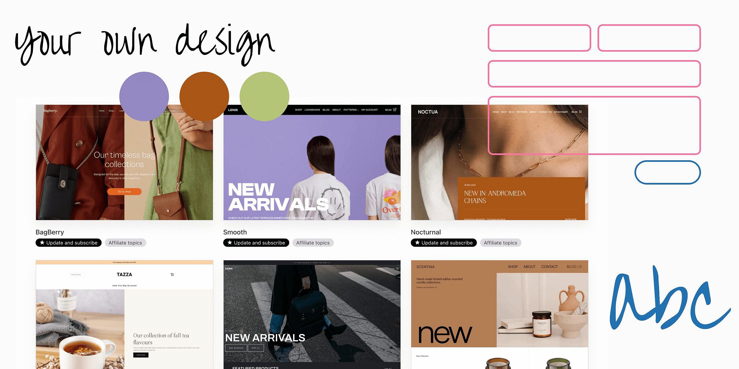 Wordpress Extensive Theme Library