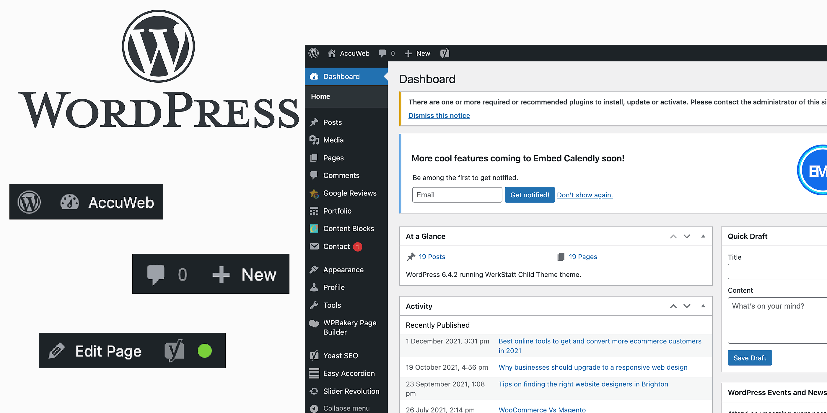 Wordpress User-Friendly Interface