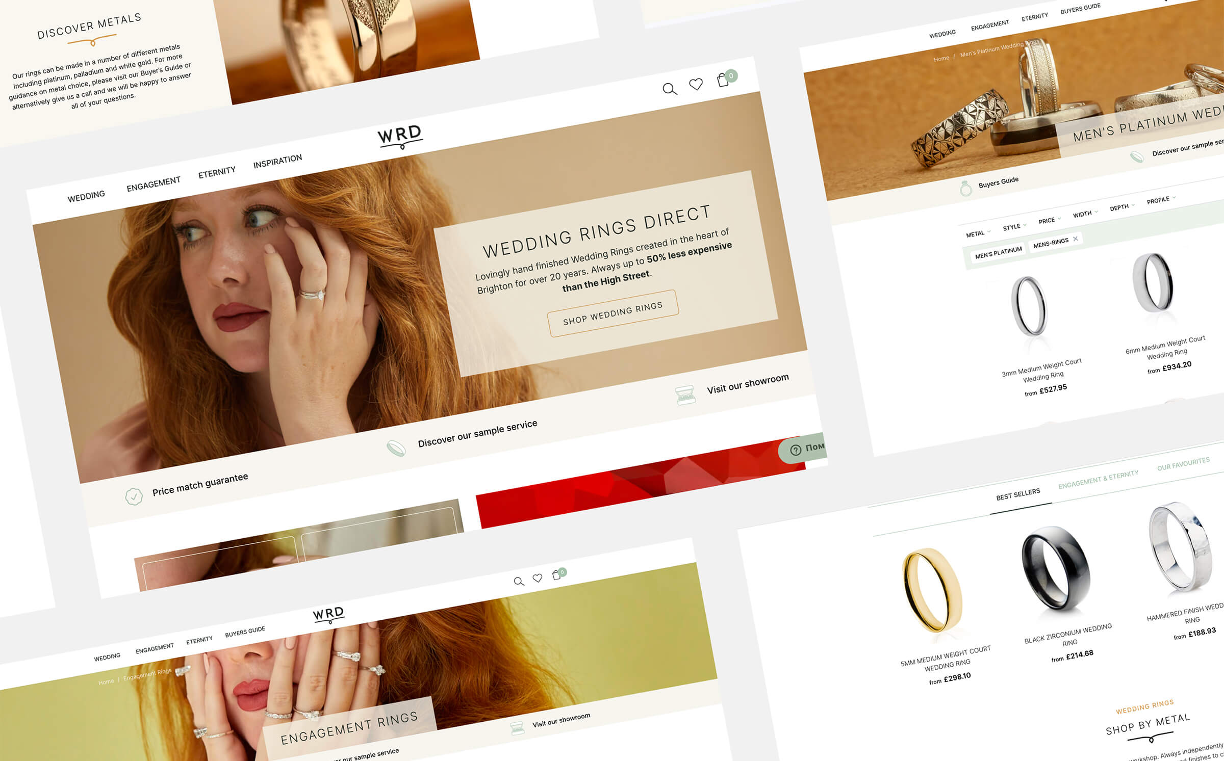 Wedding Rings Direct - Ecommerce Store