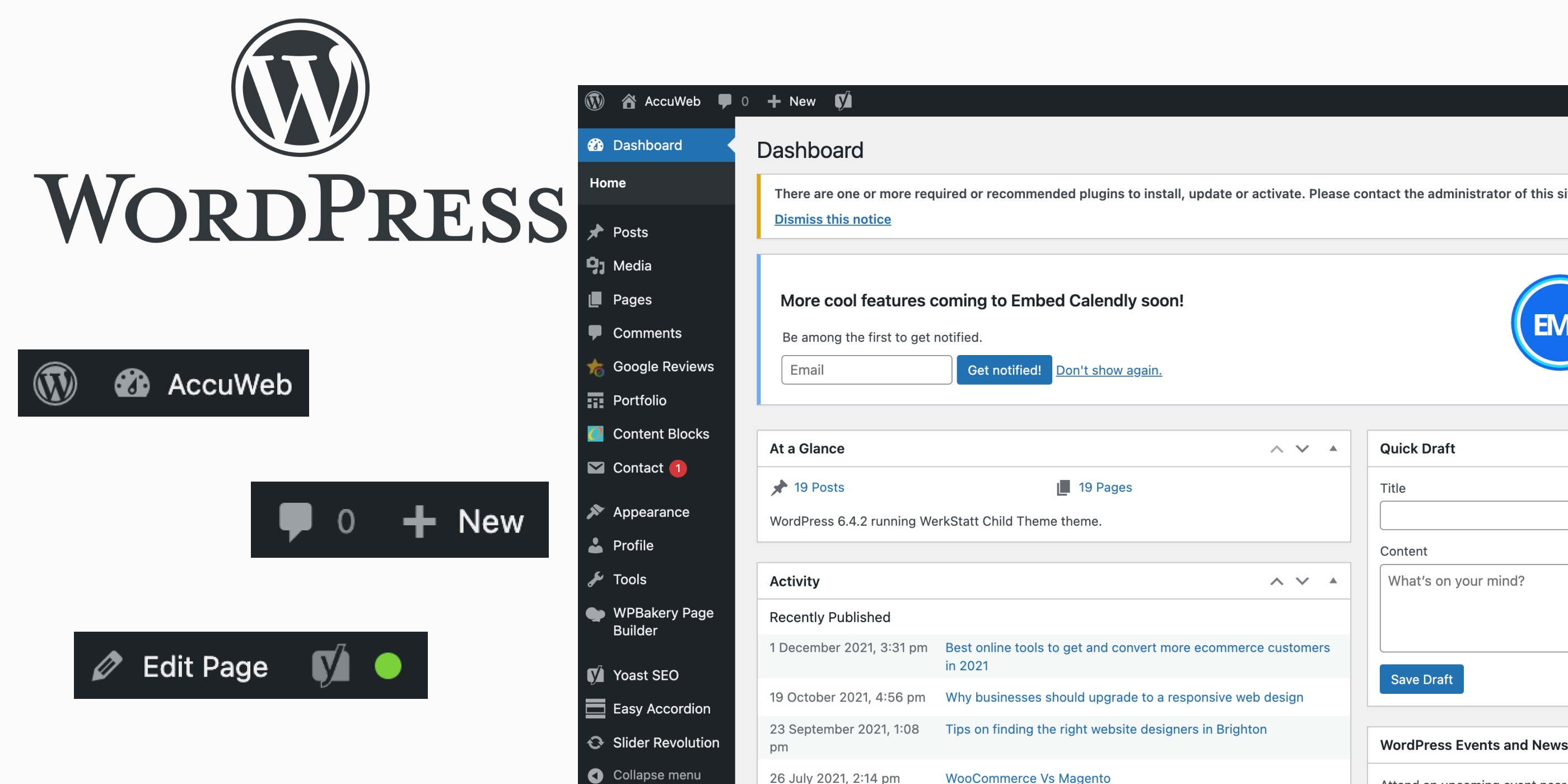 Wordpress User-Friendly Interface